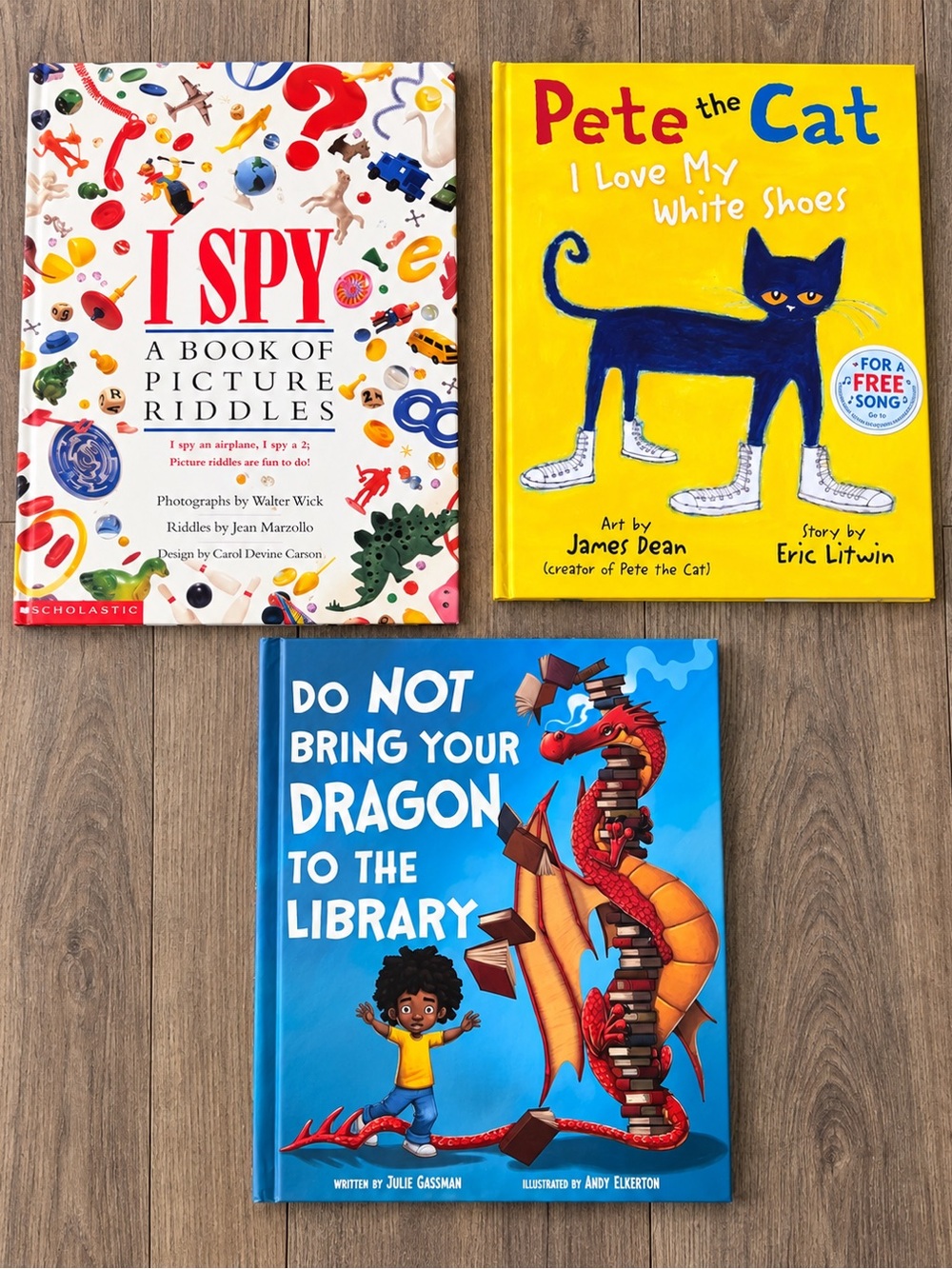 Pete the Cat I Love My White Shoes - Yellow Kids Picture Book